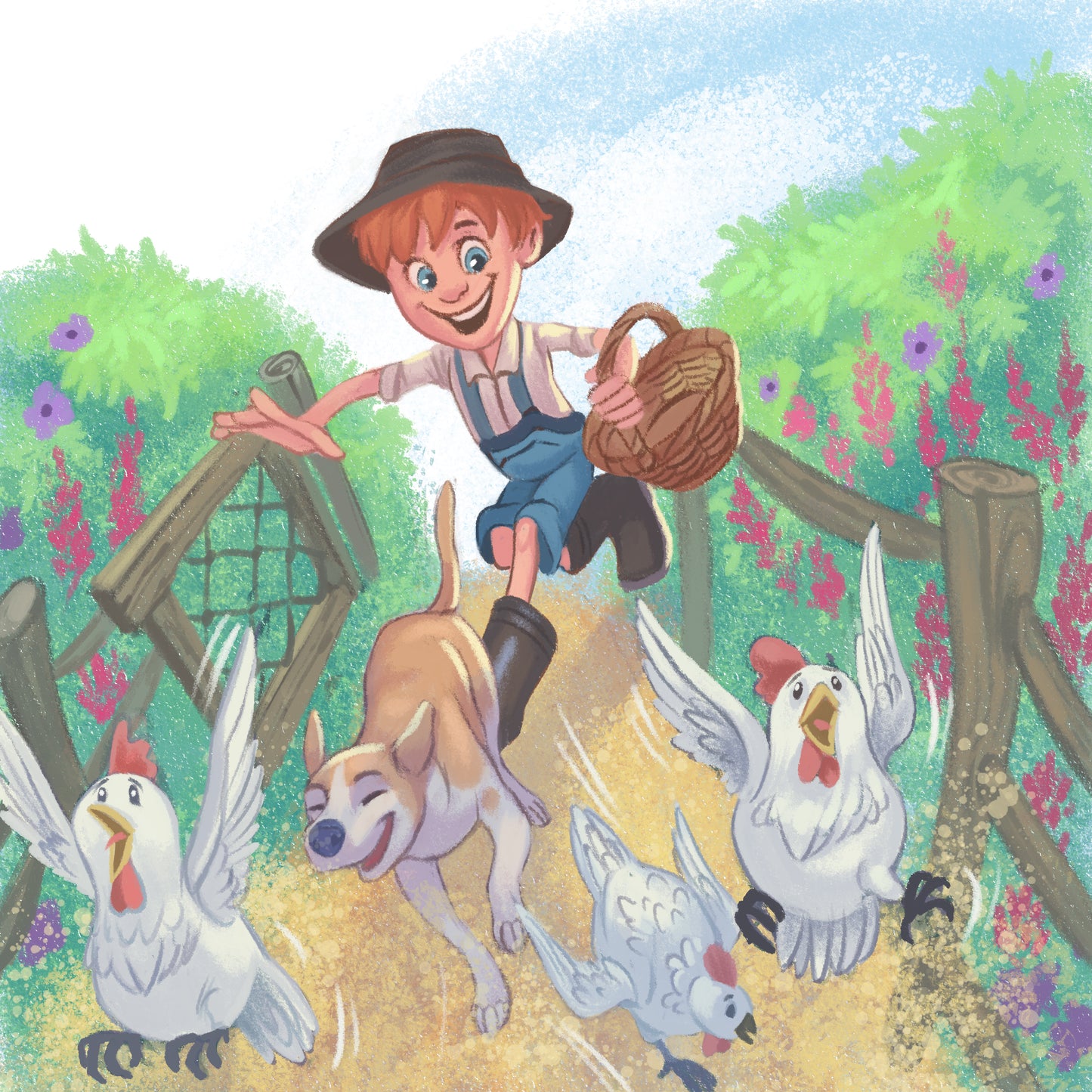 Children's Book -  Jack's Chook Yard