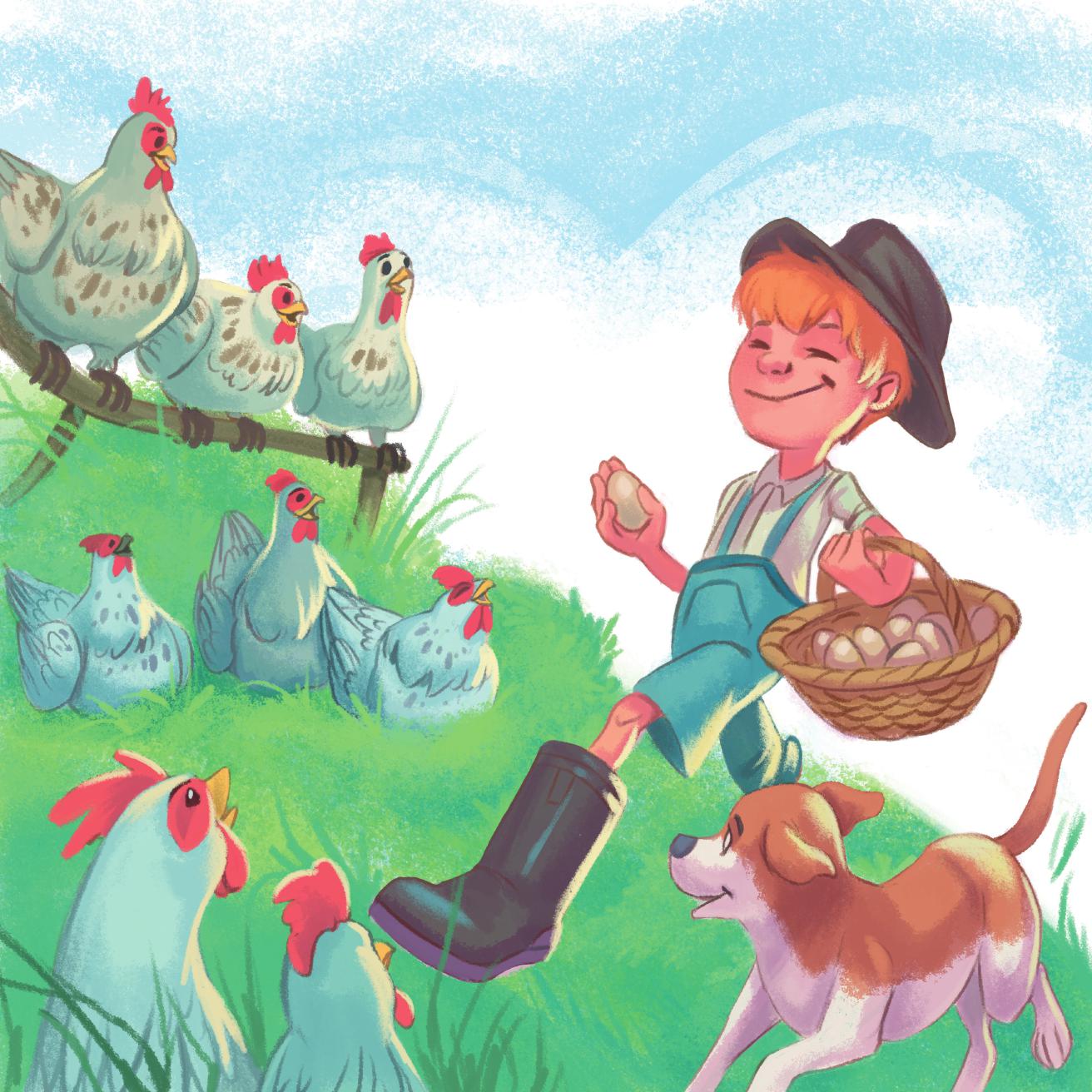 Children's Book -  Jack's Chook Yard