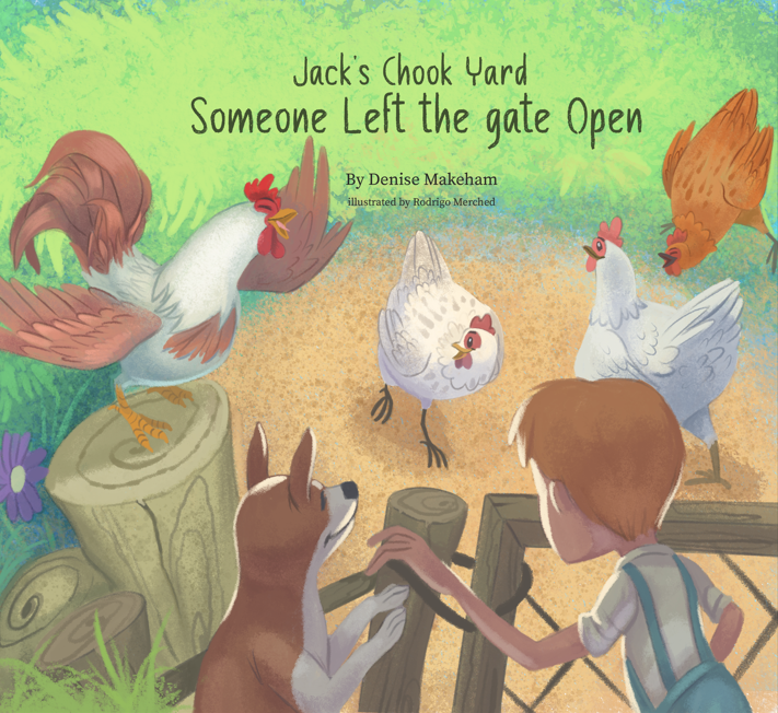 Children's Book - Someone Left the Gate Open
