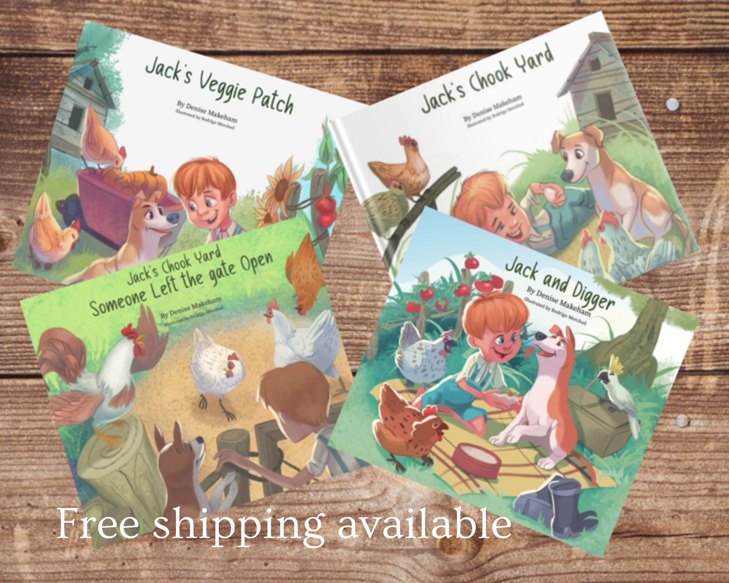 4 BOOK PACK - FREE SHIPPING AVAILABLE