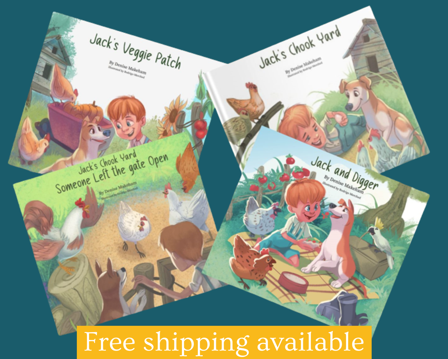 4 BOOK PACK - FREE SHIPPING AVAILABLE