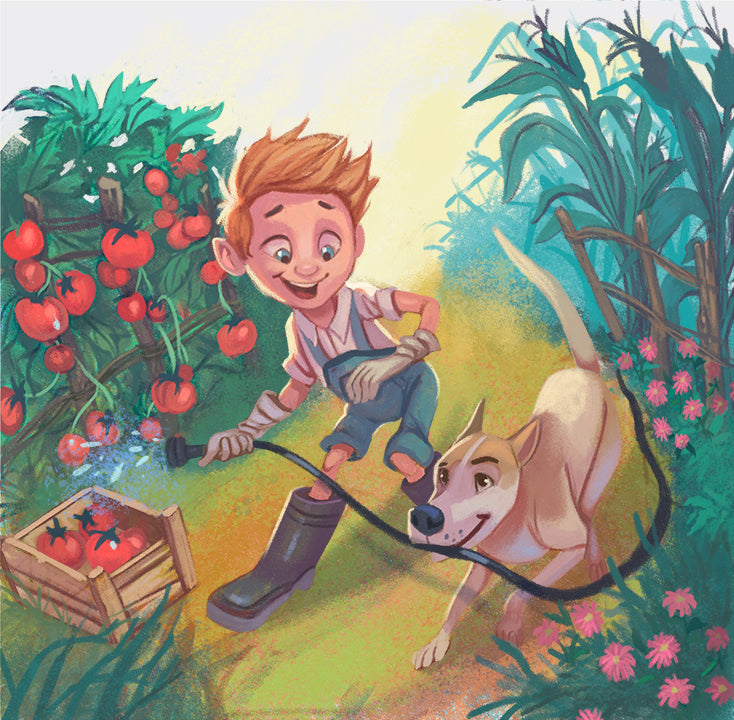 Children's Book - Jack's Veggie Patch